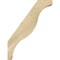 Ekena Millwork 6"W x 18"D x 24"H Funston Rough Sawn Knee Brace, Douglas Fir BRC06X18X24FST00RDF - alternate 4